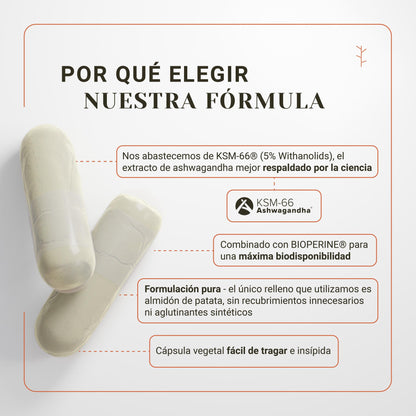 Ashwagandha orgánica ksm-66 + bioperine – antiestrés, energía y equilibrio emocional (120 cápsulas)_2
