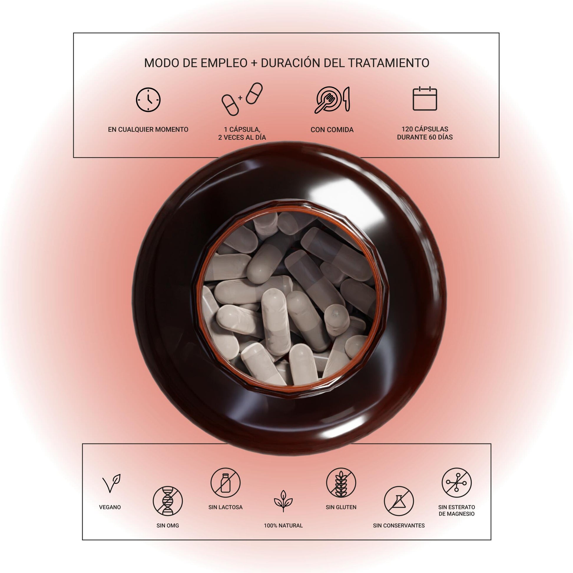 Ashwagandha orgánica ksm-66 + bioperine – antiestrés, energía y equilibrio emocional (120 cápsulas)_3