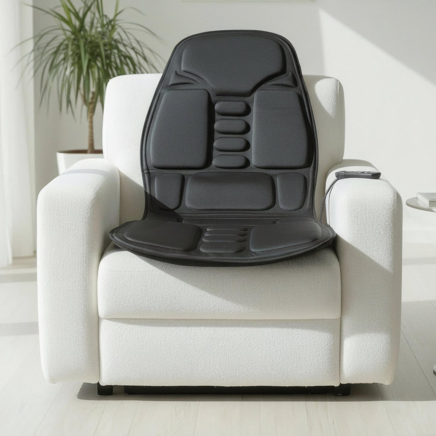 Asiento De Masaje Calefactable Para Espalda Y Zona Lumbar –masajeador Relajante Para Hogar_4
