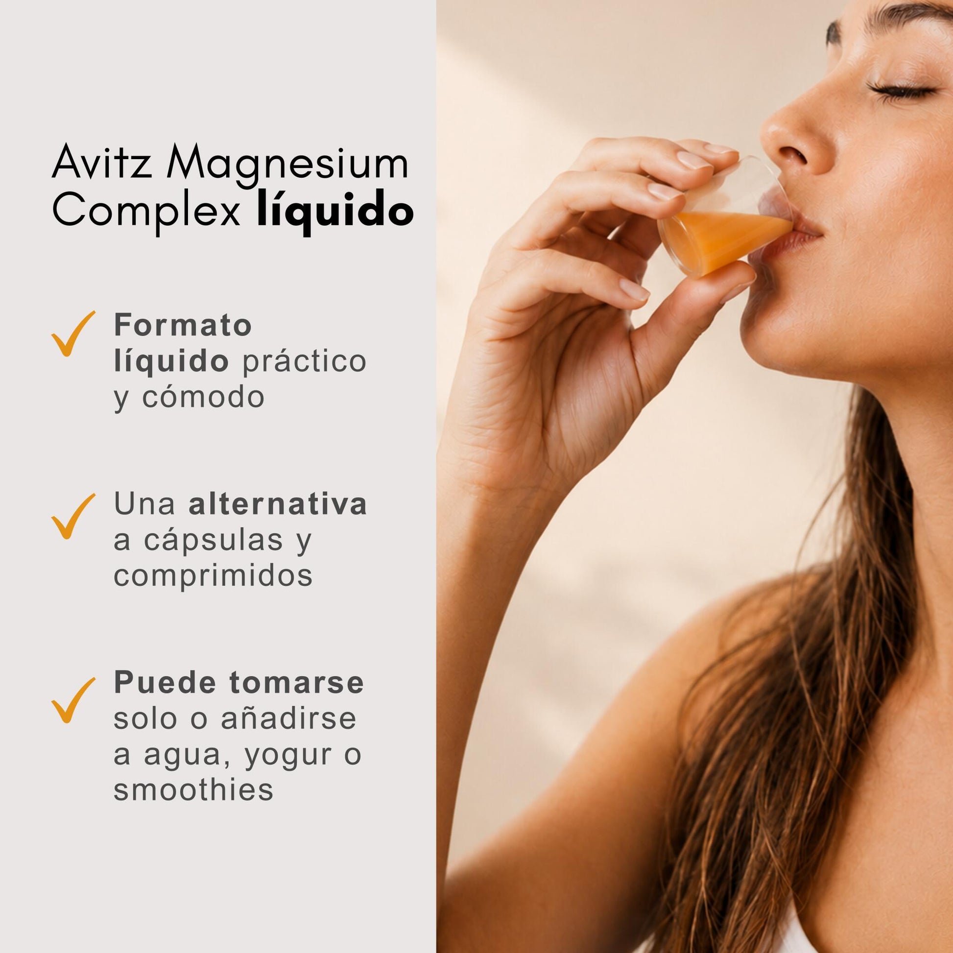 Avitz Magnesium Complex Líquido 500 Ml | Magnesio Bisglicinato + Vitaminas B6, B12 Y C_4