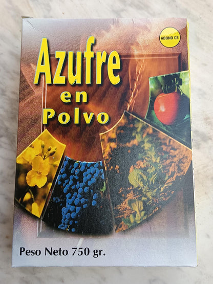 Azufre En Polvo Abono-fungicida-acaricida totalmente Natural y ecologico._1