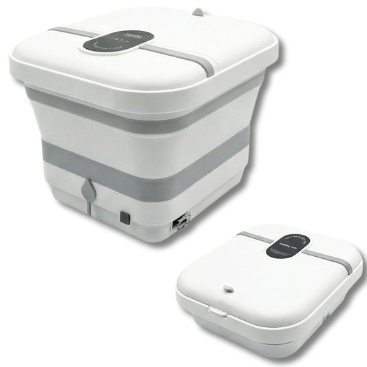 Baño De Pies Con Masaje Y Calor – Masaje Shiatsu Y Burbujas, 6 Rodillos, Relajación Y Circulación Para Pies Cansados_0
