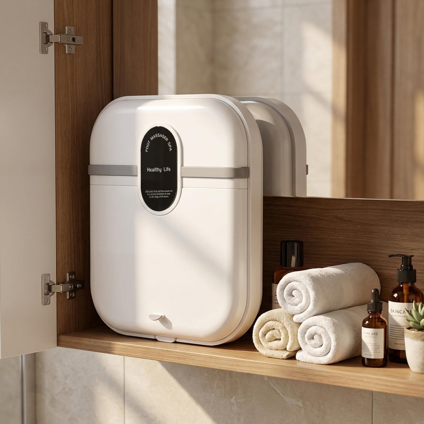 Baño De Pies Con Masaje Y Calor – Masaje Shiatsu Y Burbujas, 6 Rodillos, Relajación Y Circulación Para Pies Cansados_3