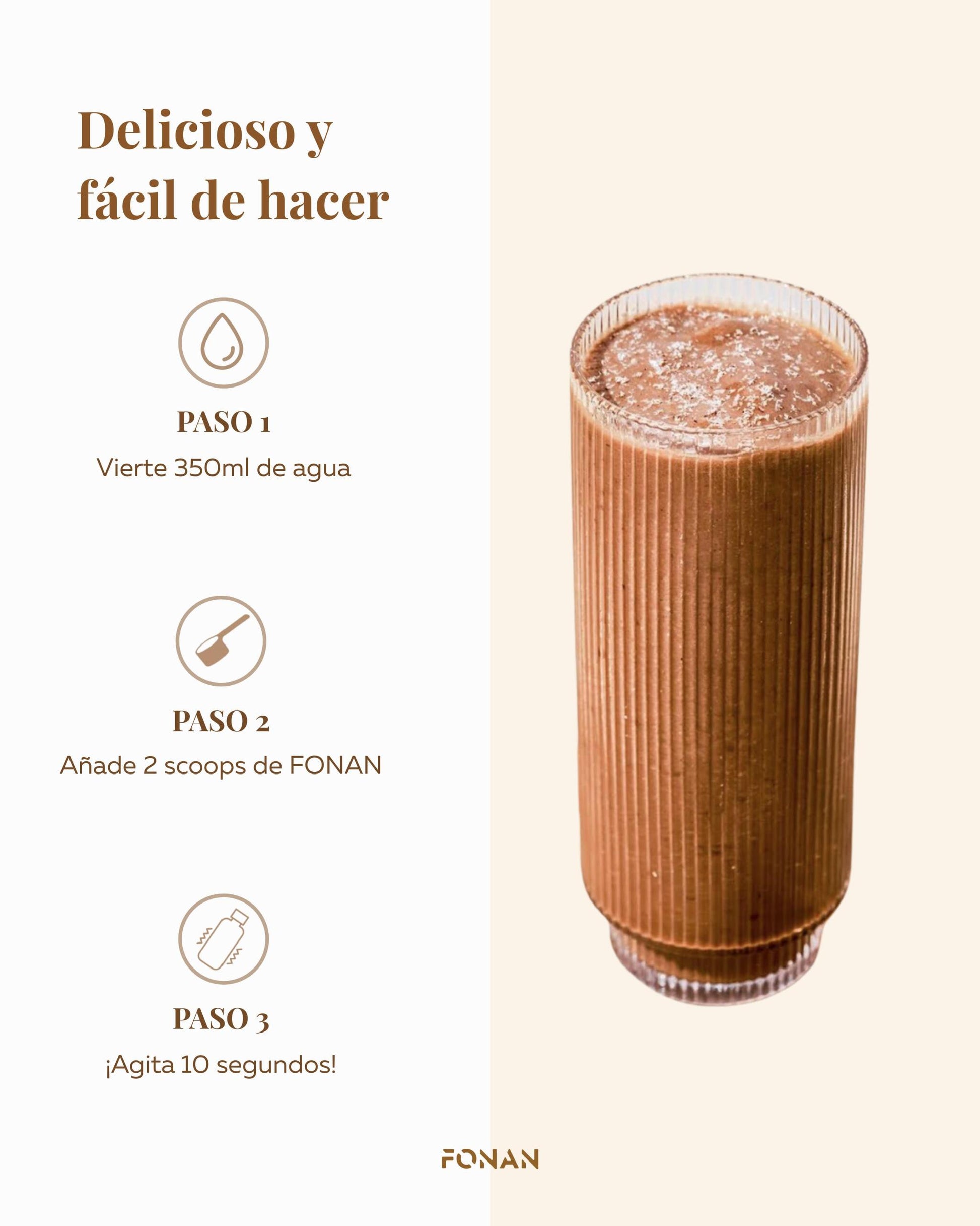 Batido Sustitutivo Para Desayuno, Comida O Snack | Fonan | Sabor Matcha_3