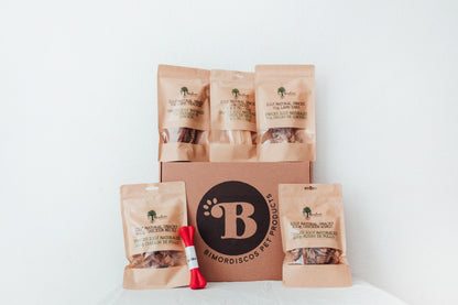 Bimorbox Pequeña · Pack Snacks Y Juguetes Naturales Para Perros._1