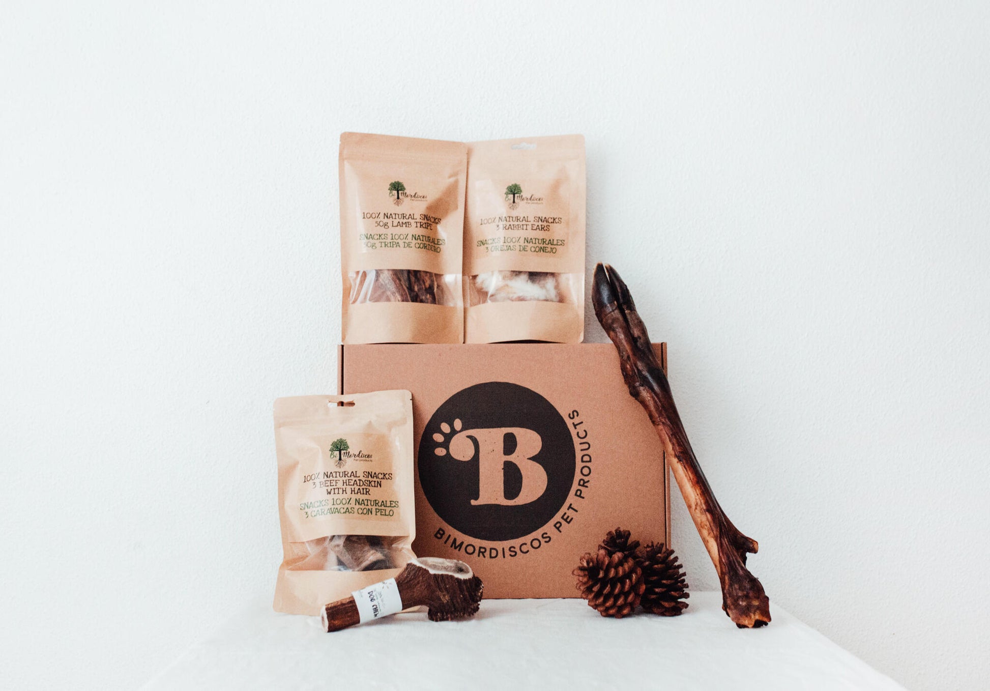Bimorbox Wildlife · Pack Snacks Y Juguetes Naturales Para Perros._1