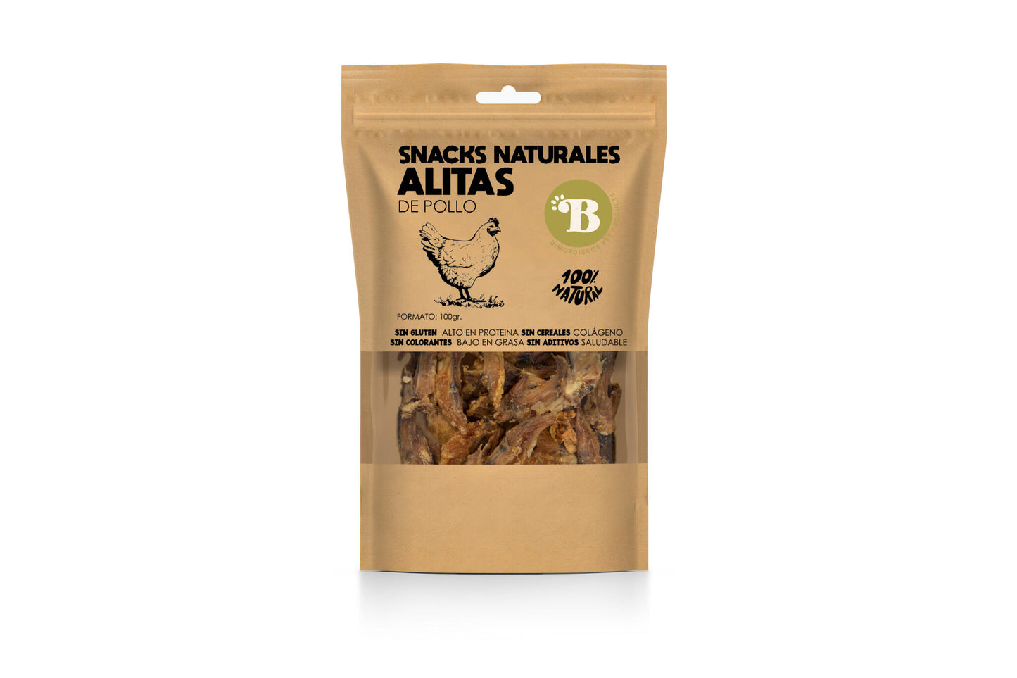 Bimordiscos Alitas De Pollo Para Perros Y Gatos · 500g._2