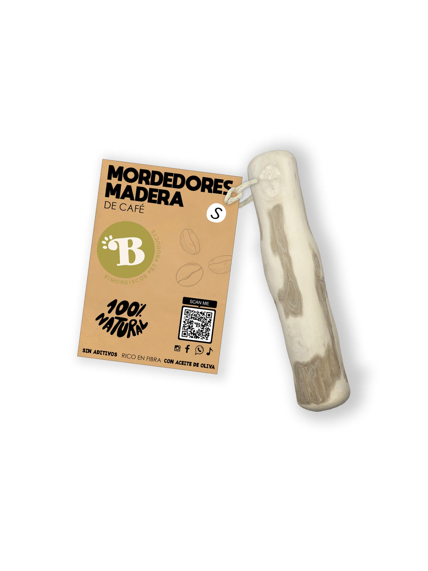 Bimordiscos Palo De Café Para Perros Pack. 2 X L_2