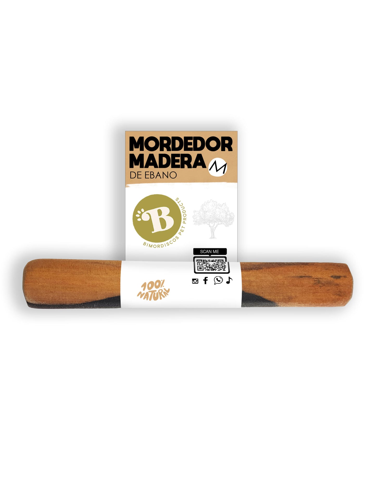 Bimordiscos Palo De Ébano Para Perros Pack. 2 X L_1