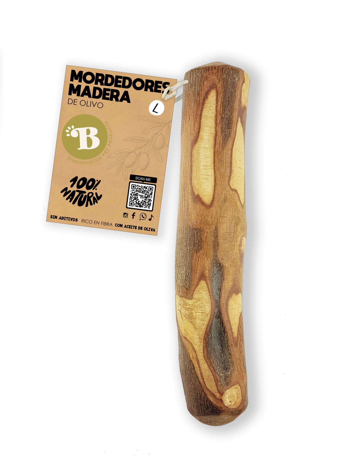 Bimordiscos Palo De Olivo Para Perros Pack. 2 X M_2