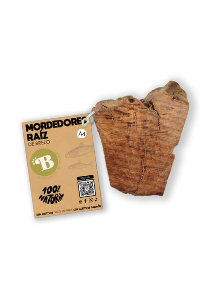 Bimordiscos Raíz De Brezo Para Perros Con Aceite De Salmón. M_0