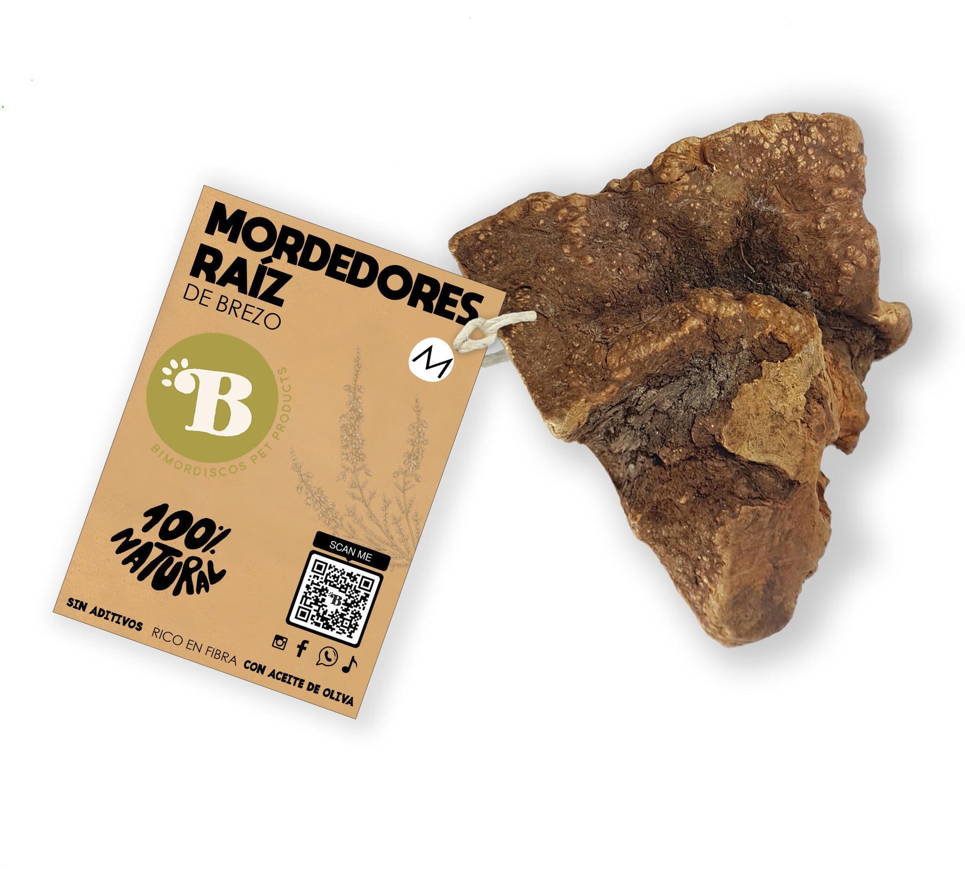 Bimordiscos Raíz De Brezo Para Perros Pack. 2 X M_0