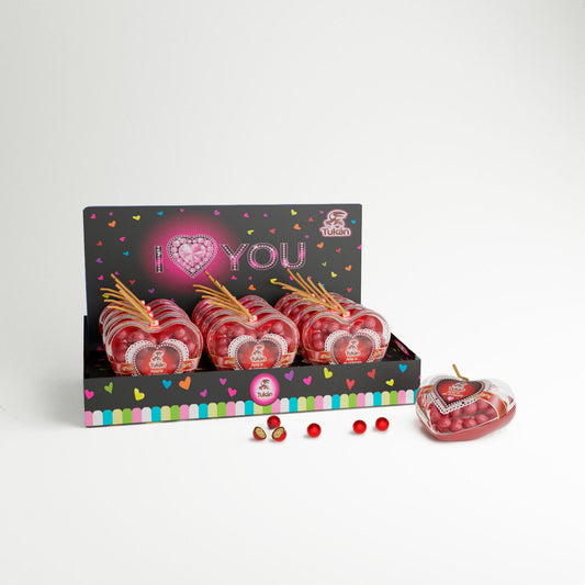 Bombonera Corazón Roja 12x70g_0