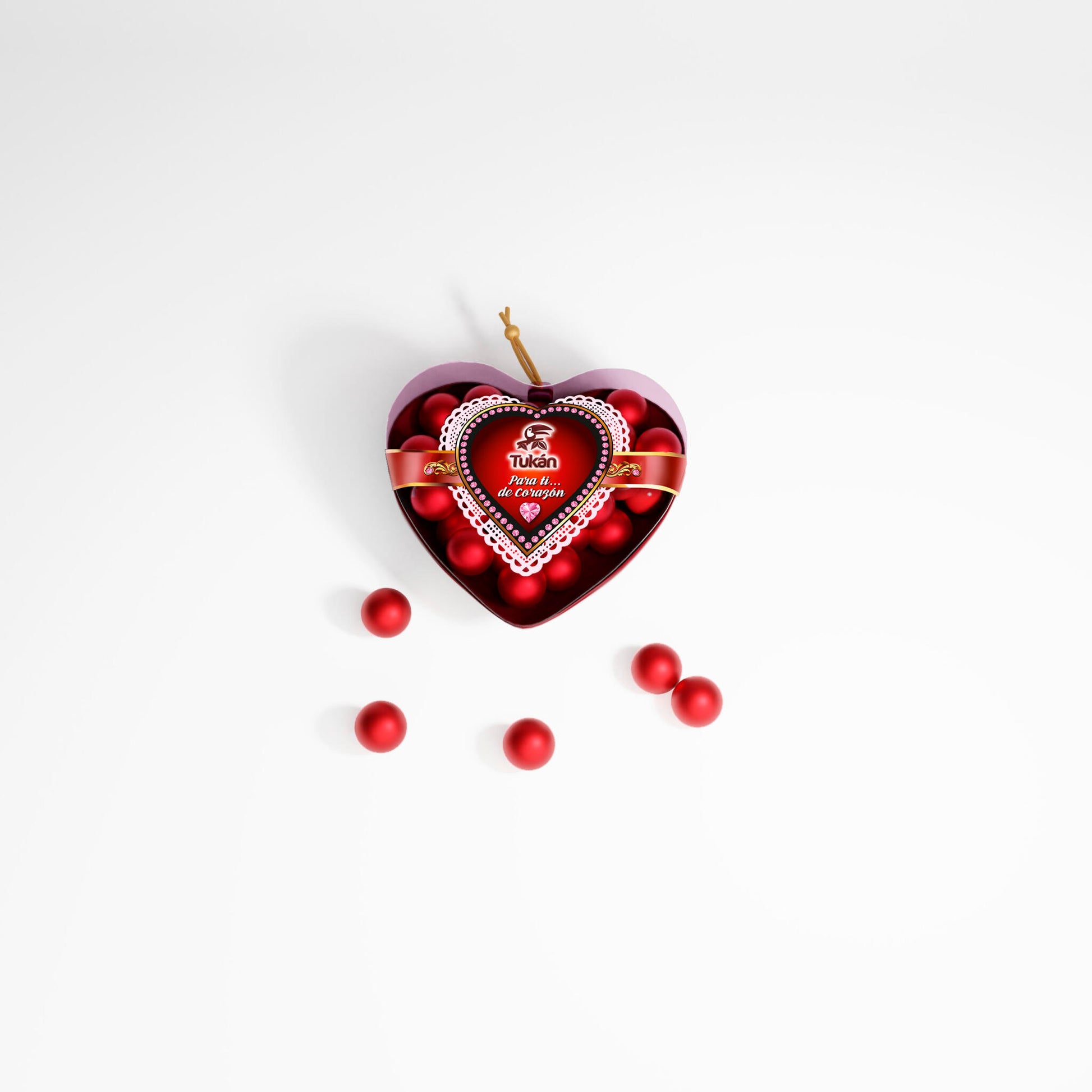 Bombonera Corazón Roja 70g_0