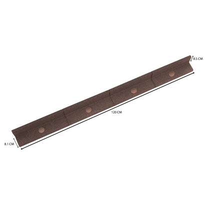 Bordura Flexible Para Jardín 12m Con Mazo – Marrón_4