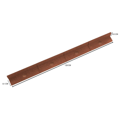Bordura Flexible Para Jardín 33.6m Con Mazo – Terracota_4