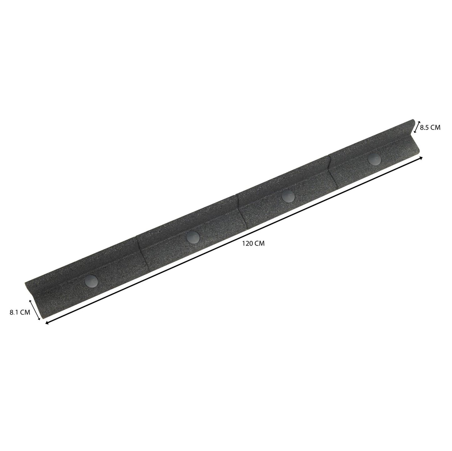 Bordura Flexible Para Jardín 36m Con Mazo – Gris_4