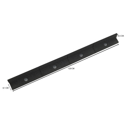 Bordura Flexible Para Jardín 9.6m Con Mazo – Negra_4