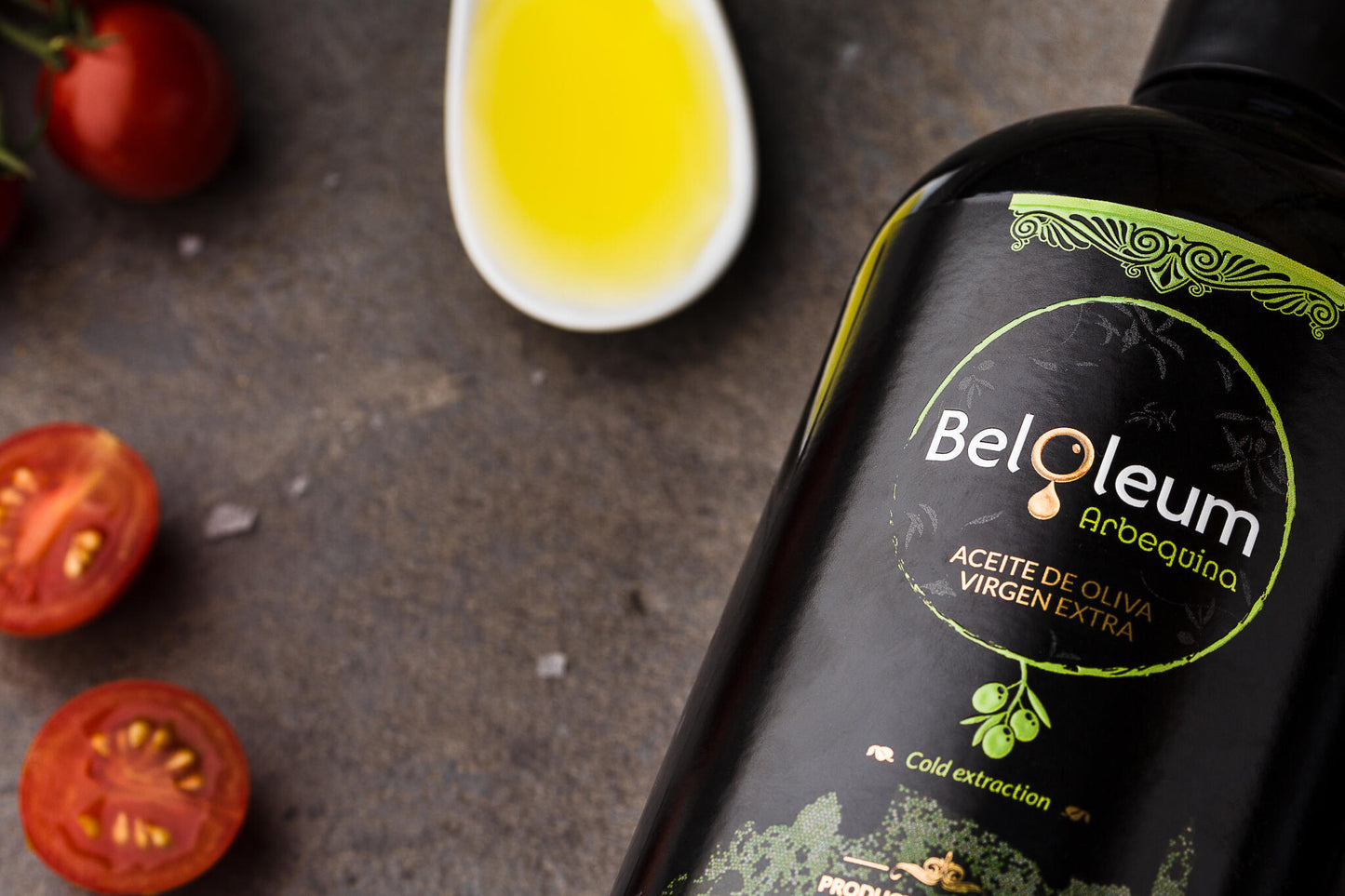 Botella Aceite Oliva Virgen Extra Arbequina Beloleum (500 Ml)_2