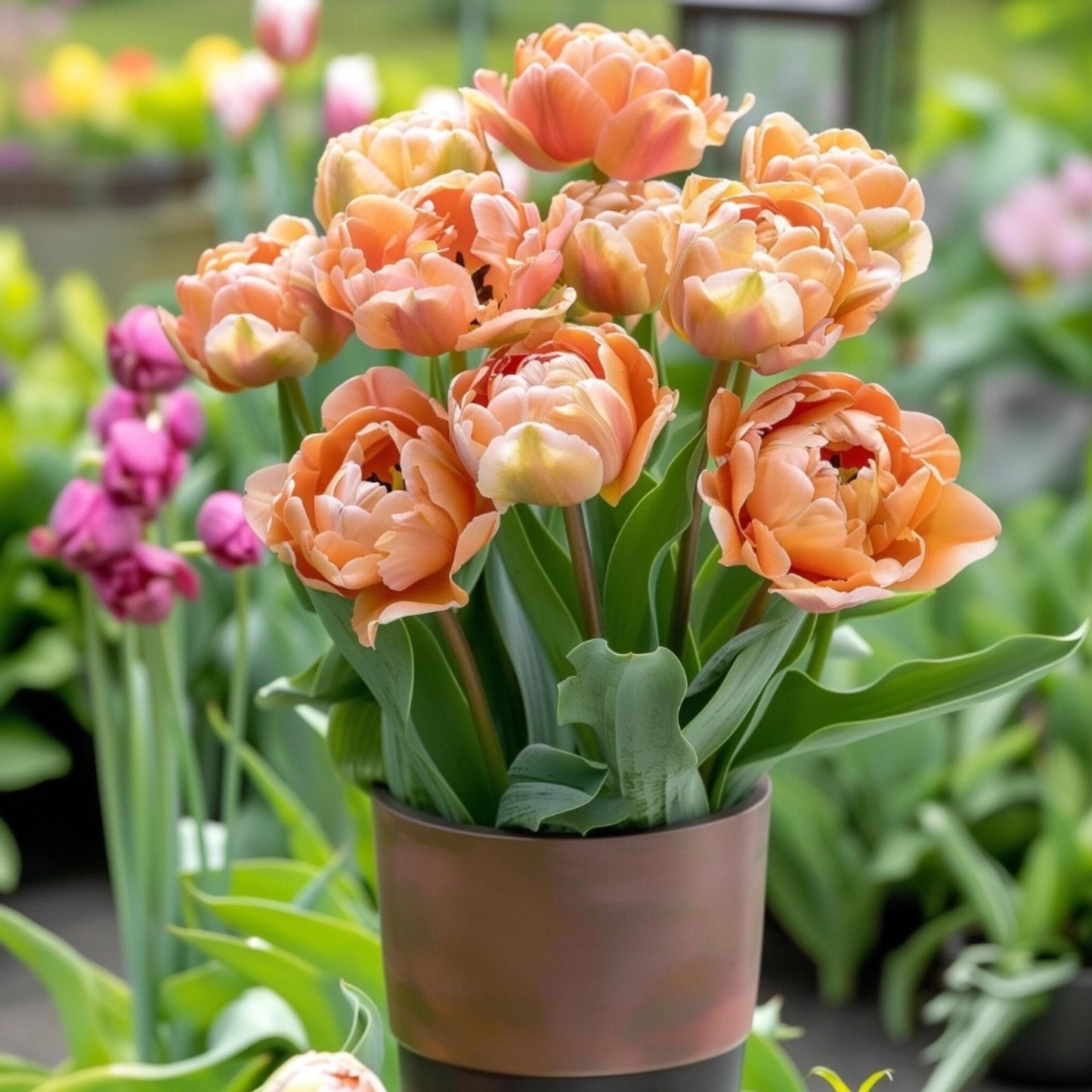 Bulbos De Tulipán - 15 Pzs - Tulipa 'copper Image' - Bulbos De Flores_4