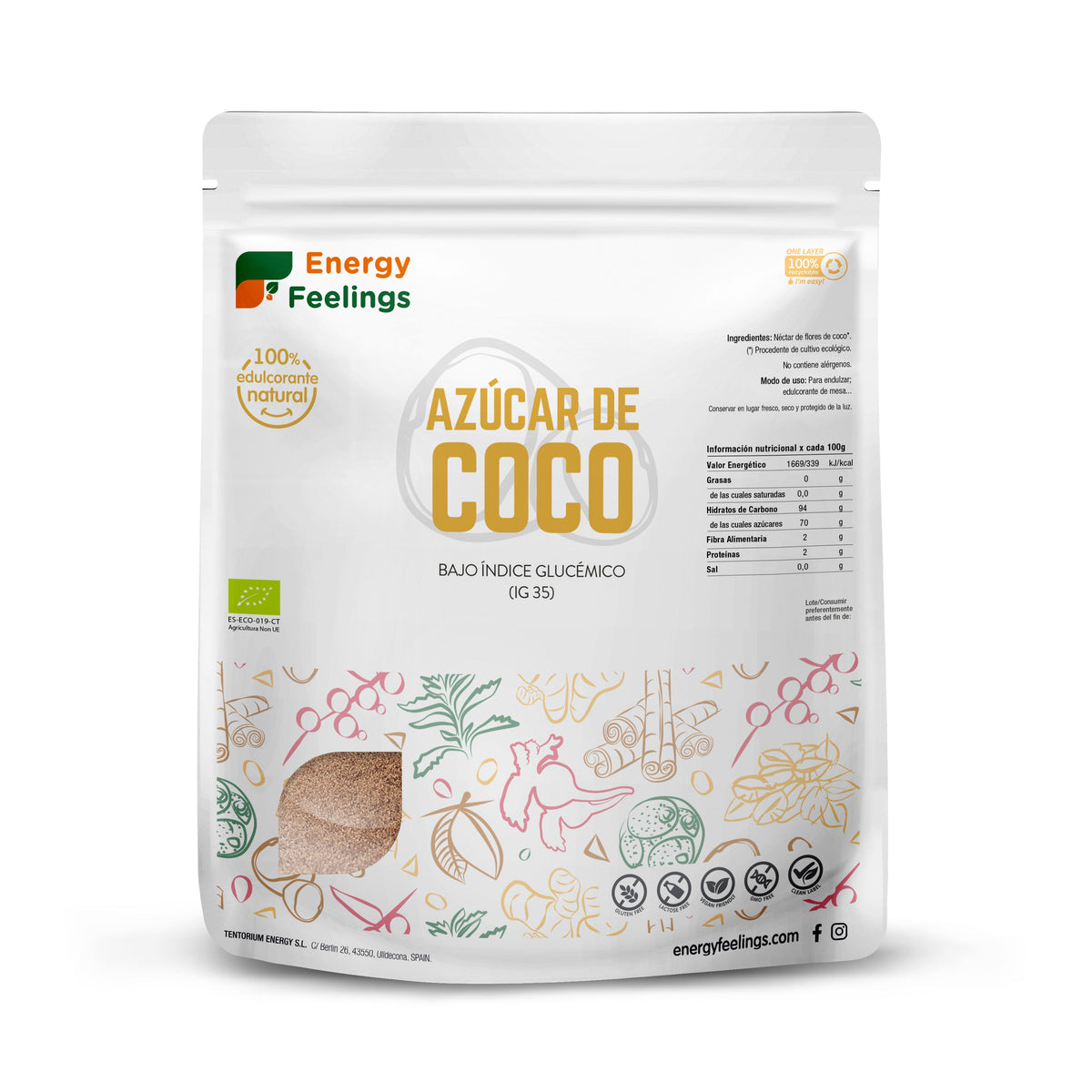 Açúcar COCO ECO Doypack 1 kg