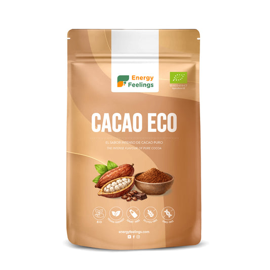 Cacau em pó sem açúcar ECO Energy Feelings 200 g
