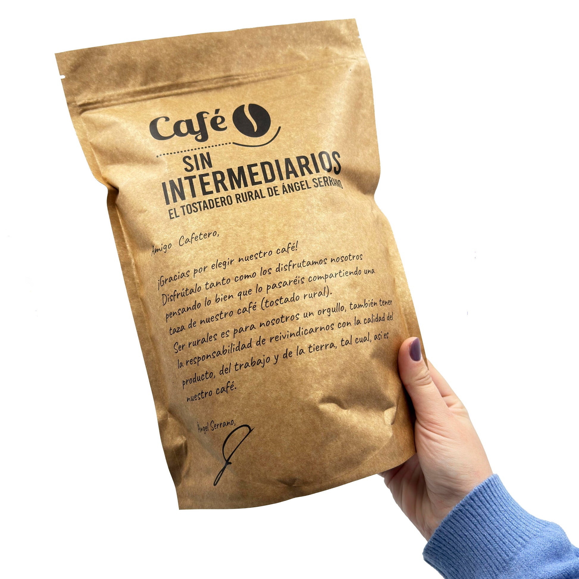 Cafe Sin Intermediarios-abrazos 1kg-tostado Semanal|para Cafetera Italiana|ideal Café Con Leche_1