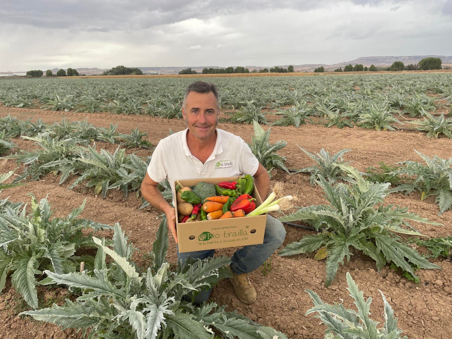 Caja 7kg de pimientos BIO De La Huerta Navarra_1