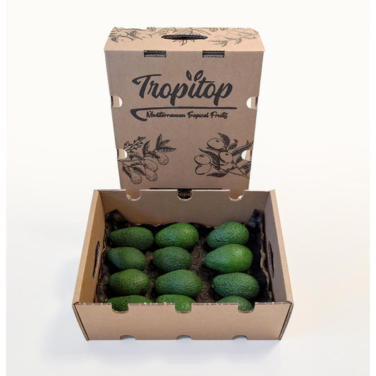 Caja 9kg De Aguacates Hass Ecológicos Tropitop_0