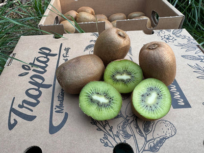 Caja De Kiwis Verde De Temporada Tropitop Caja De 15kg_4