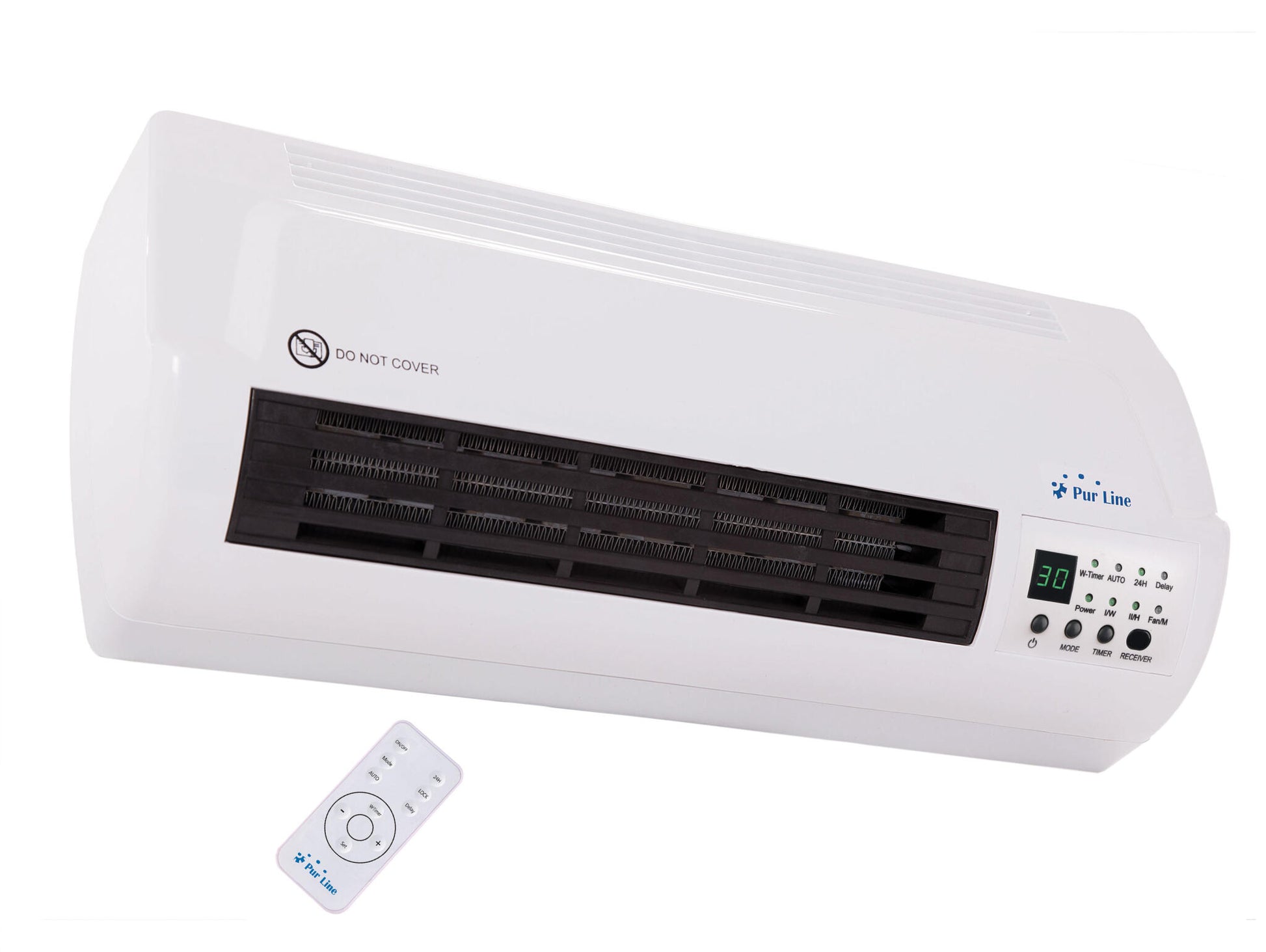 Calefactor Split Mural 2000 W Con Mando A Distancia Y Temporizador Hoti M50 Purline_3