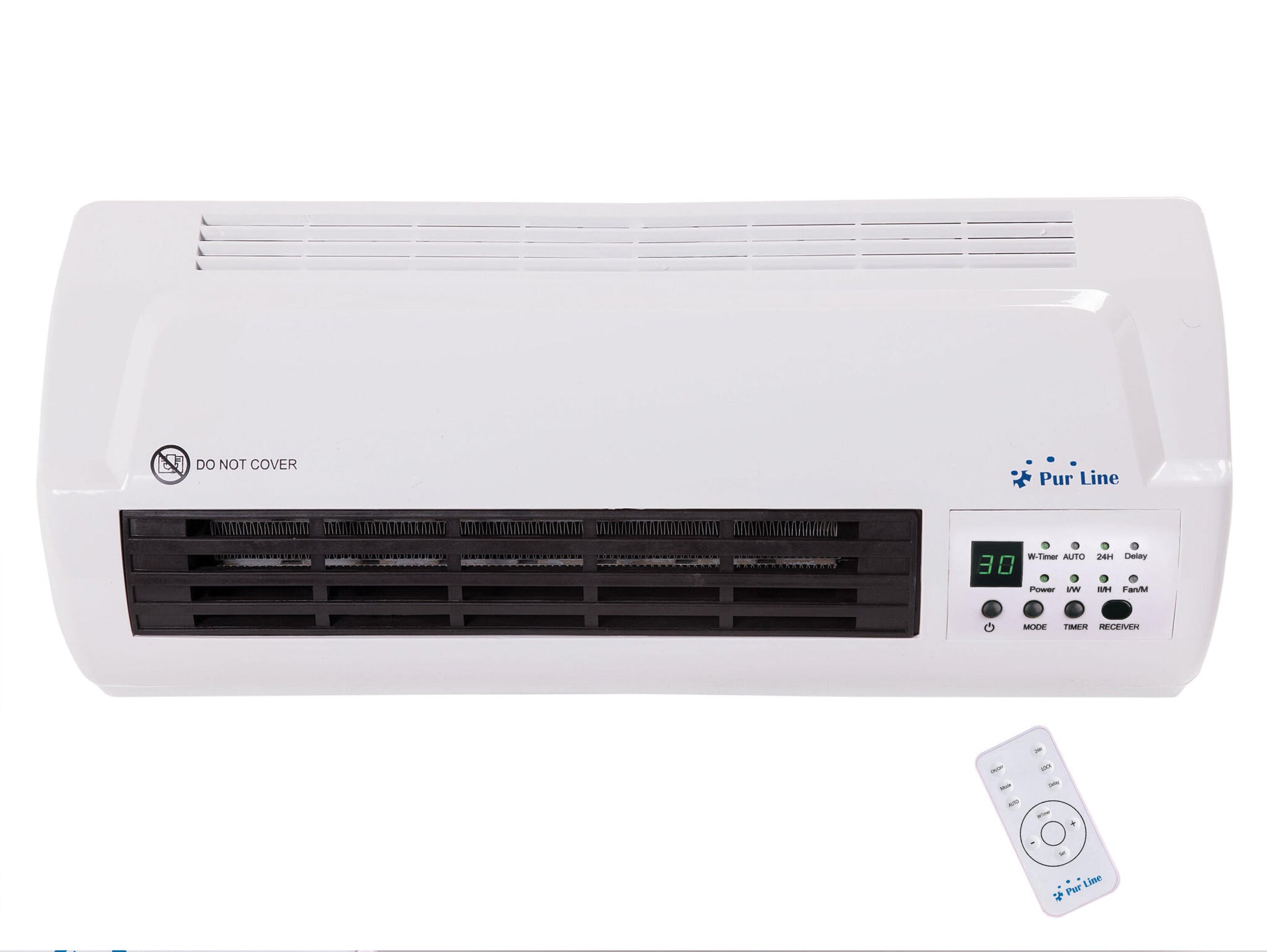 Calefactor Split Mural 2000 W Con Mando A Distancia Y Temporizador Hoti M50 Purline_4
