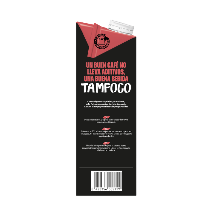 Pack 6x Bebida Barista de Avena 0% azúcar y sin gluten YOSOY 1L