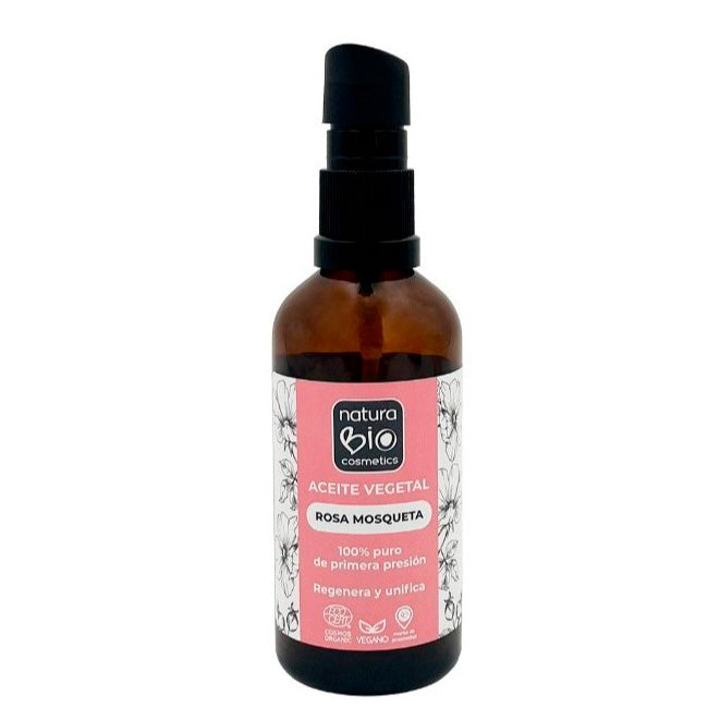 Óleo Vegetal de Rosa Mosqueta Biológico Naturabio 50 ml, NATURABIO, 50 ml
