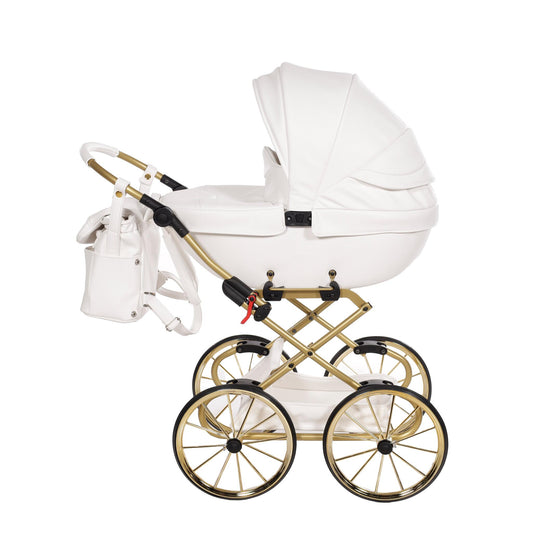 Carro De Muñecas Bon Bon Mini Classic Blanco_0