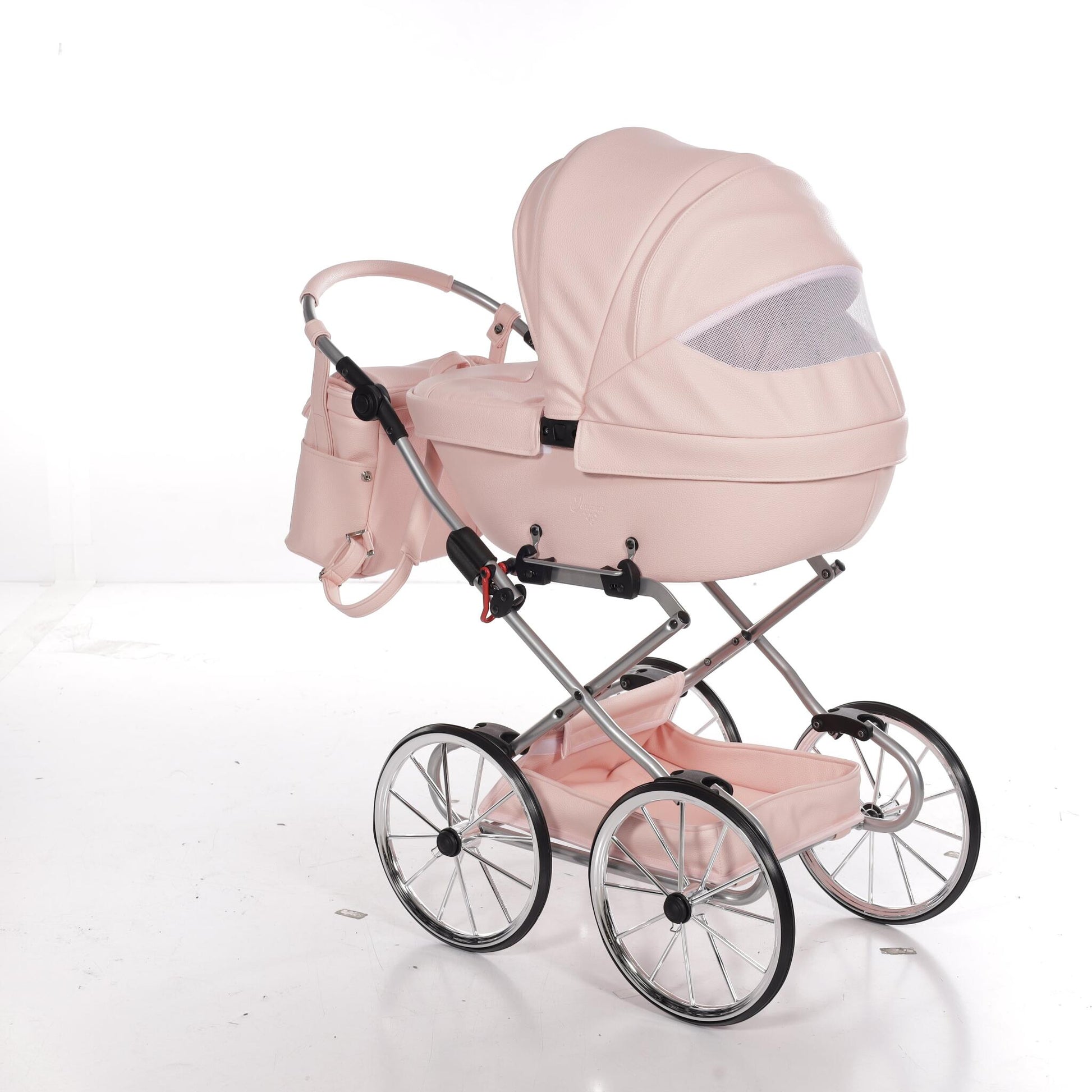 Carro De Muñecas Bon Bon Mini Classic Rosa_3