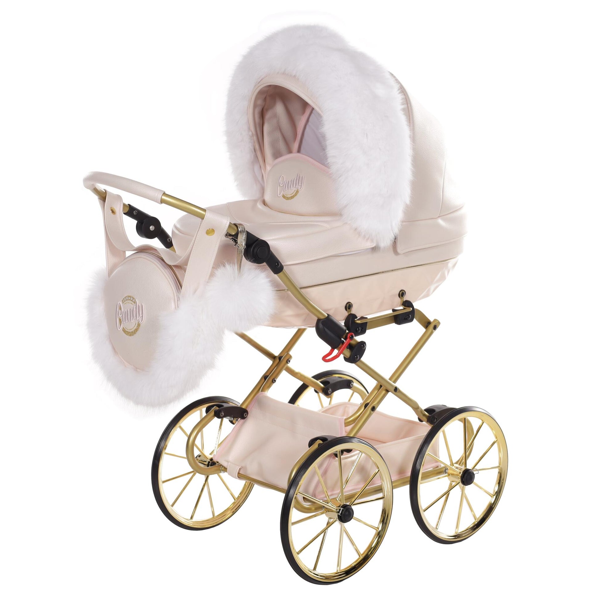 Carro De Muñecas Candy Mini Classic Rosa_1