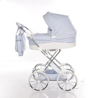 Carro De Muñecas Lulla Maxi Classic Azul_4