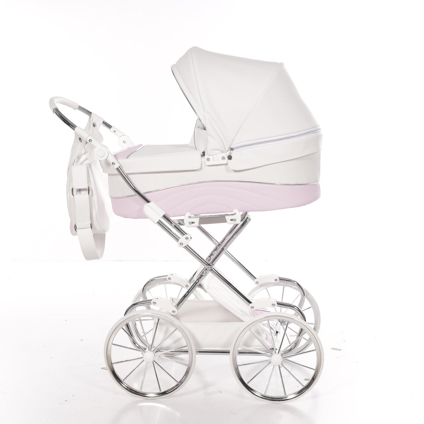 Carro De Muñecas Lulla Maxi Classic Blanco_0