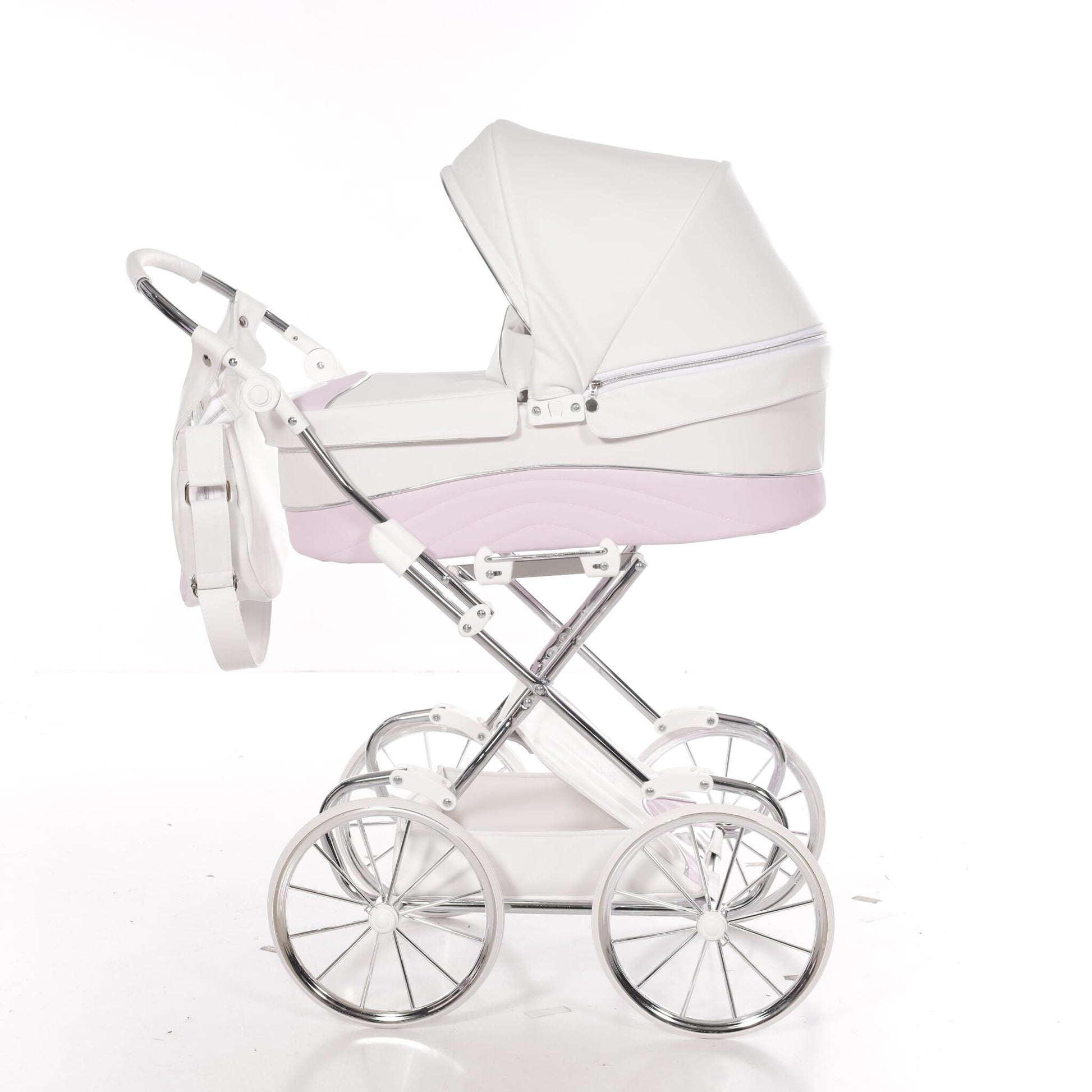 Carro De Muñecas Lulla Maxi Classic Blanco_0