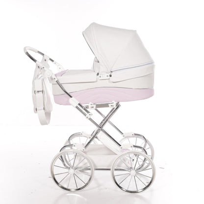 Carro De Muñecas Lulla Maxi Classic Blanco_0