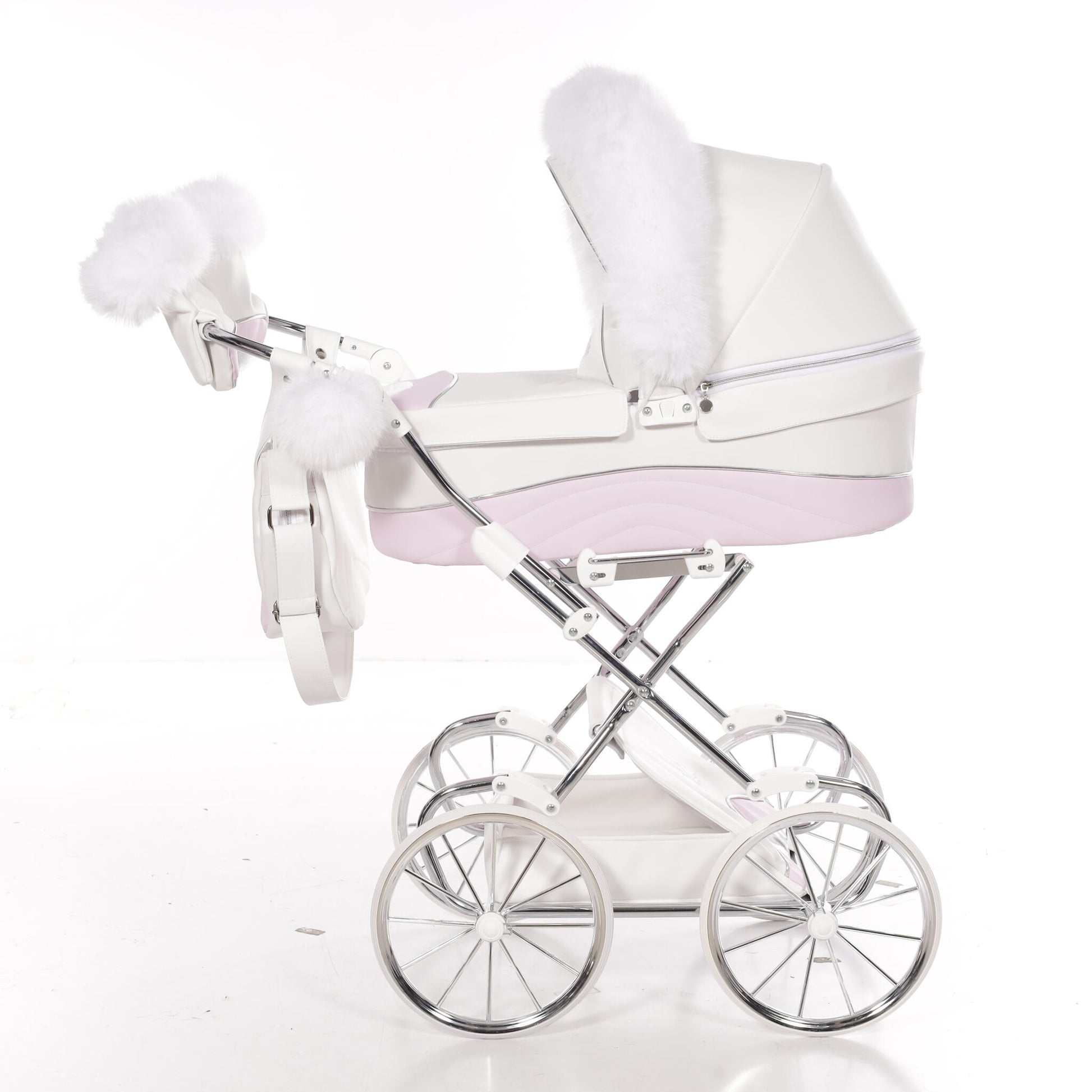 Carro De Muñecas Lulla Maxi Classic Blanco_3