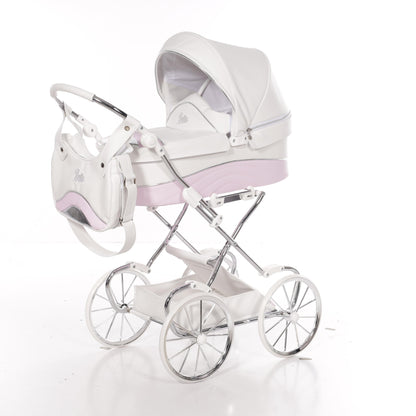 Carro De Muñecas Lulla Maxi Classic Blanco_4