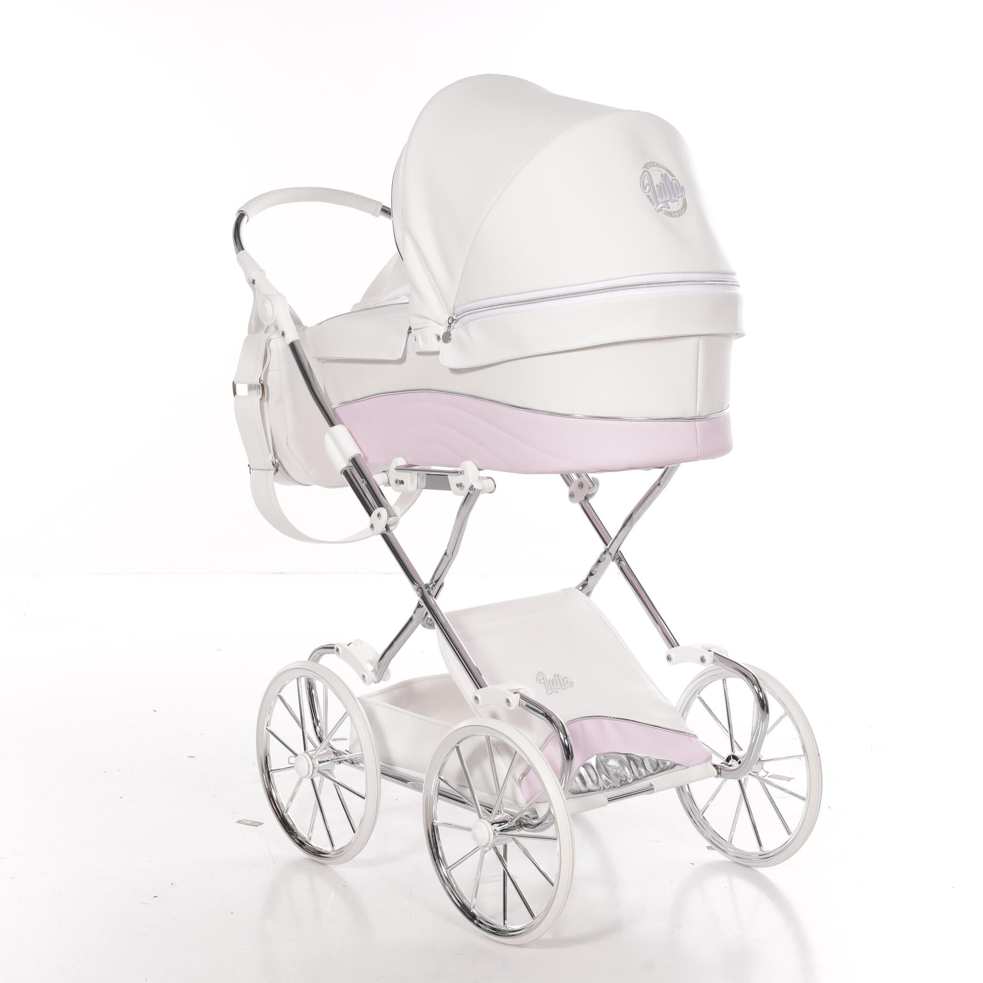 Carro De Muñecas Lulla Maxi Classic Blanco_5