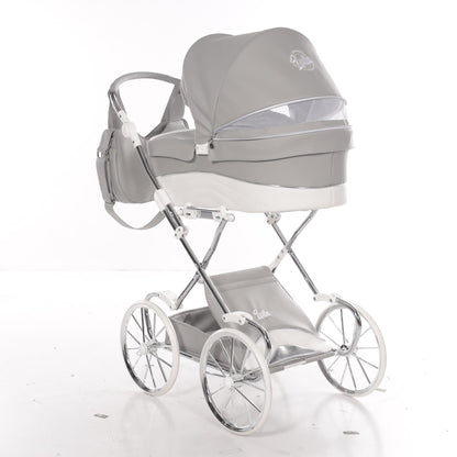 Carro De Muñecas Lulla Maxi Classic Gris_0