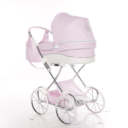 Carro De Muñecas Lulla Maxi Classic Rosa_0