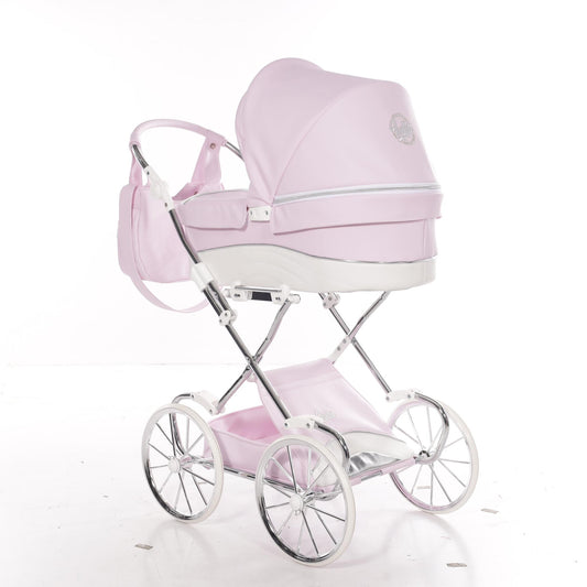 Carro De Muñecas Lulla Maxi Classic Rosa_0