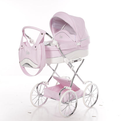 Carro De Muñecas Lulla Maxi Classic Rosa_2