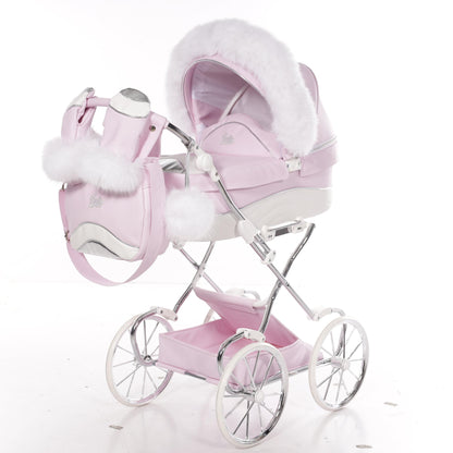 Carro De Muñecas Lulla Maxi Classic Rosa_4