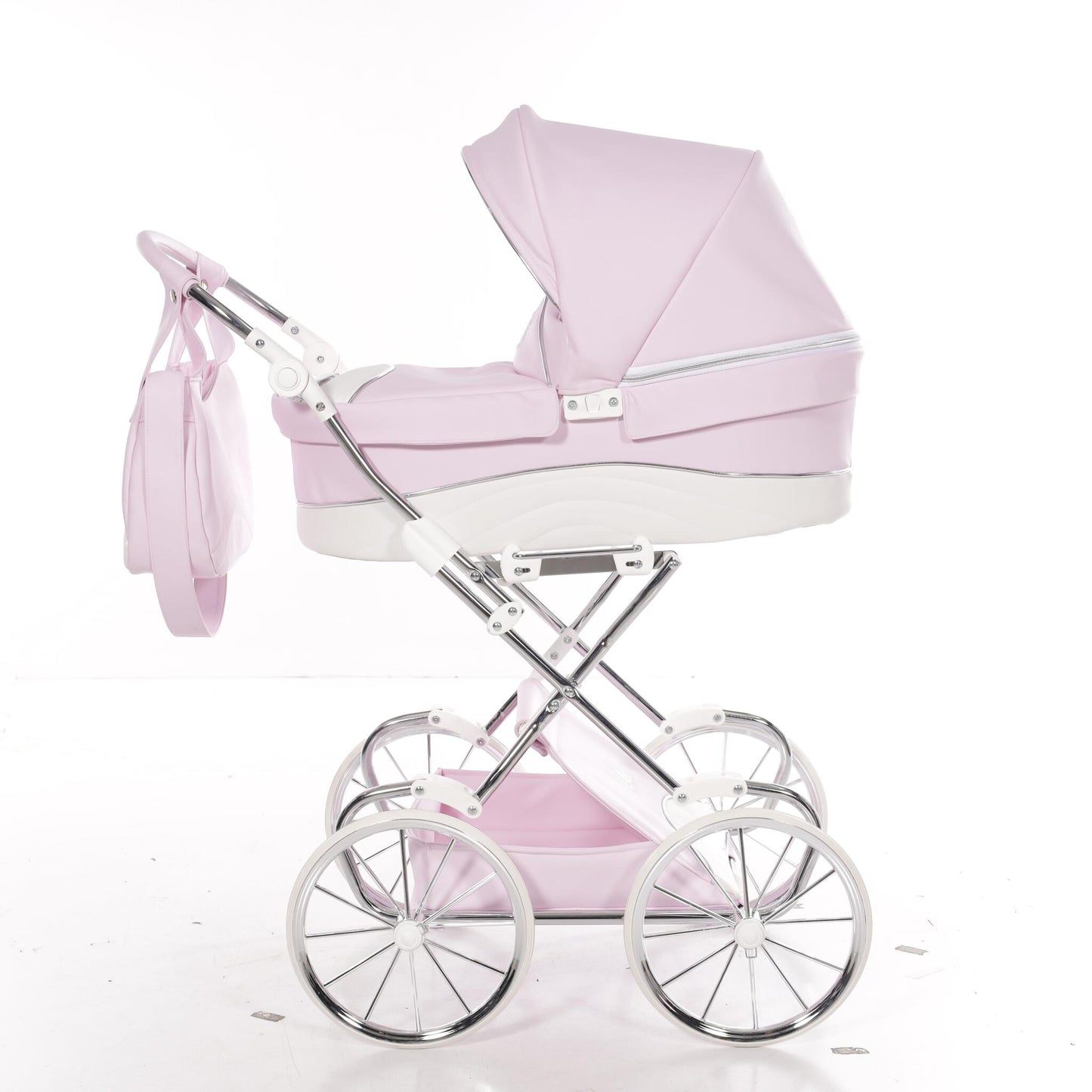 Carro De Muñecas Lulla Maxi Classic Rosa_5